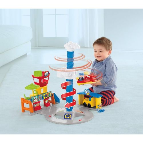  Fisher-Price Little People Spinnin Sounds Airport
