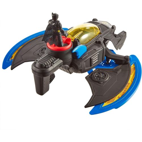  Fisher Price Imaginext DC Super Friends Batwing Toy Plane and Batman Figure for Preschool Kids Ages 3 Years and Up [Amazon Exclusive]