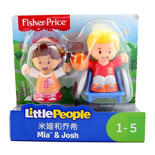  Fisher-Price Little People Josh & Mia Figures