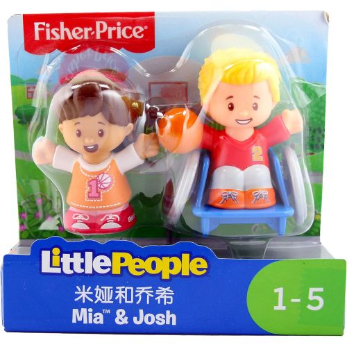  Fisher-Price Little People Josh & Mia Figures