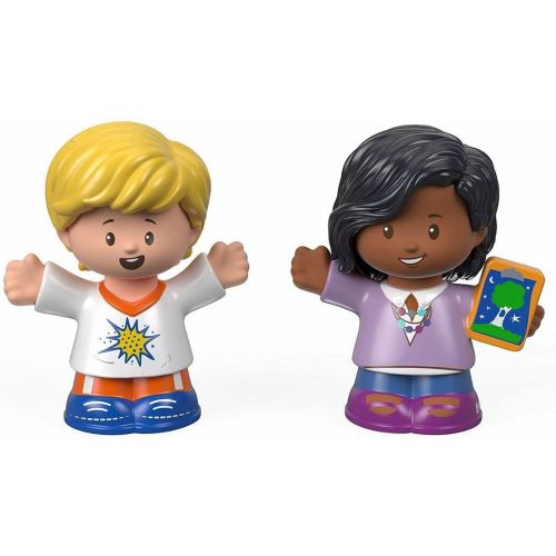  Fisher-Price Little People Eddie & Teacher