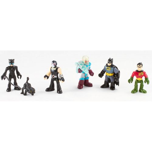  Fisher-Price Imaginext DC Super Friends, Batman Heroes & Villains Pack