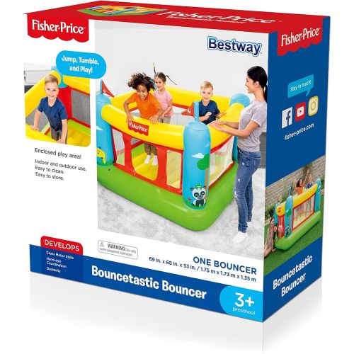  Fisher-Price Bouncetastic Inflatable Bouncer