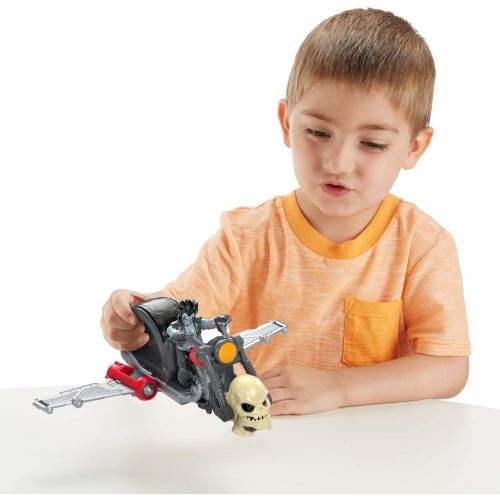  Fisher-Price Imaginext DC Super Friends Lobo & Motorcycle, figure and vehicle set for preschool kids ages 3 years & up