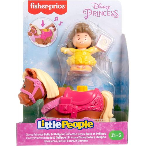  Fisher-Price Disney Princess Belle & Philippe by Little People