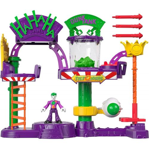  Fisher-Price Imaginext DC Super Friends The Joker Laff Factory Playset