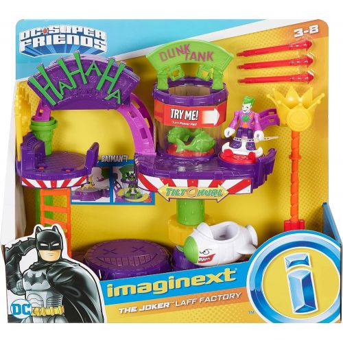  Fisher-Price Imaginext DC Super Friends The Joker Laff Factory Playset