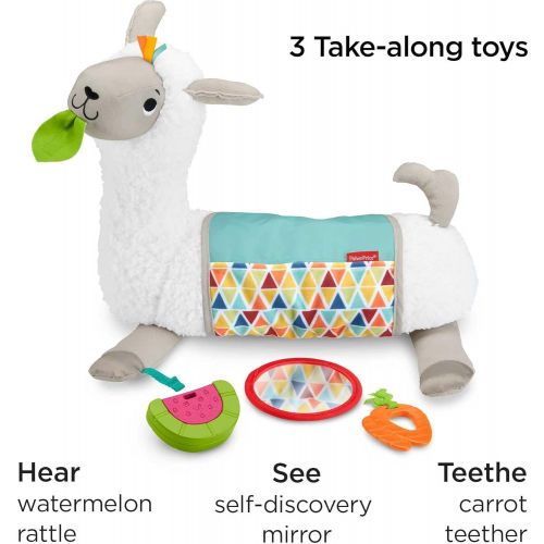  Fisher-Price Grow-with-Me Tummy Time Llama