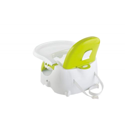  Fisher-Price Quick Clean n Go Booster, Amazon Exclusive, Green