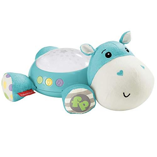  Fisher-Price Hippo Projection Soother, Blue