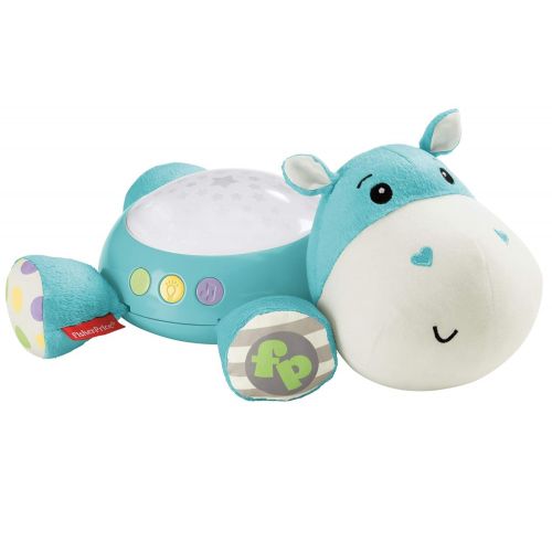  Fisher-Price Hippo Projection Soother, Blue