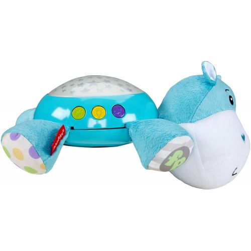  Fisher-Price Hippo Projection Soother, Blue