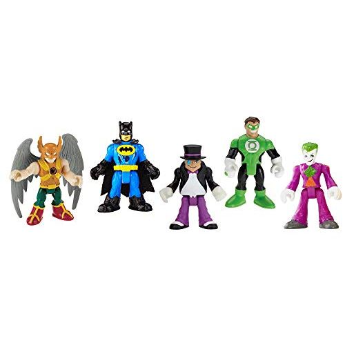  Fisher-Price Imaginext DC Super Friends, Heroes & Villains Pack