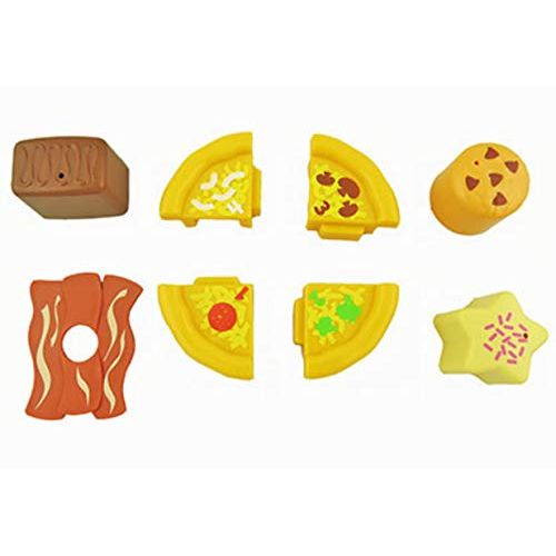  Fisher-Price Laugh and Learn Servin Up Fun Food Truck Playset DYM74 - Replacement Play Pizza, Bacon, Cookies and Brownie