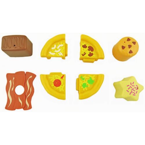  Fisher-Price Laugh and Learn Servin Up Fun Food Truck Playset DYM74 - Replacement Play Pizza, Bacon, Cookies and Brownie