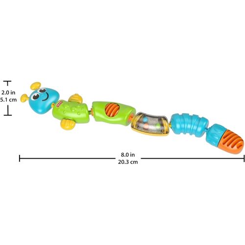  Fisher-Price Brilliant Basics Snap-Lock Caterpillar