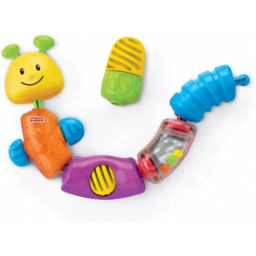  Fisher-Price Brilliant Basics Snap-Lock Caterpillar