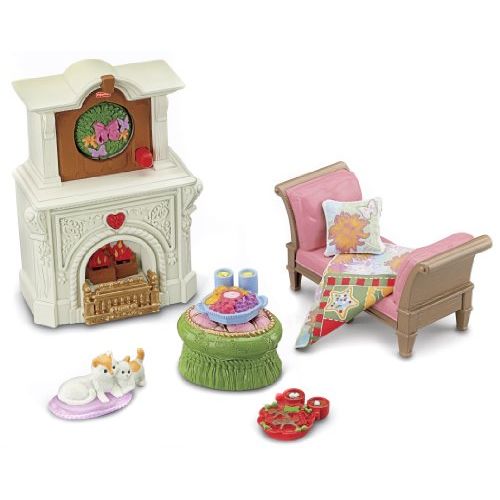  Fisher-Price Loving Family 2-In-1 Seasonal Room Set