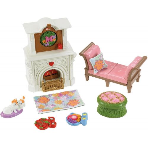  Fisher-Price Loving Family 2-In-1 Seasonal Room Set