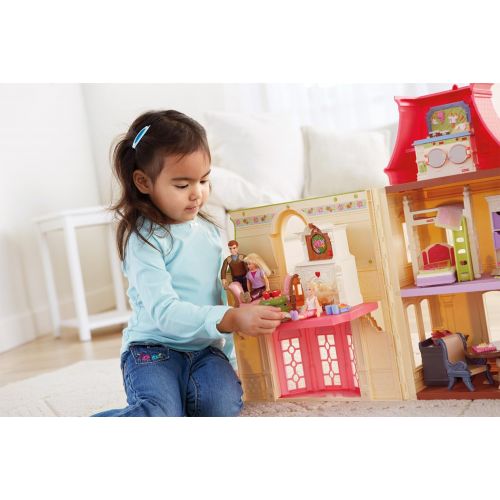  Fisher-Price Loving Family 2-In-1 Seasonal Room Set