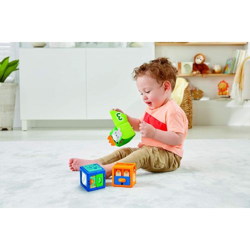  Fisher-Price Stack & Discover Sensory Blocks