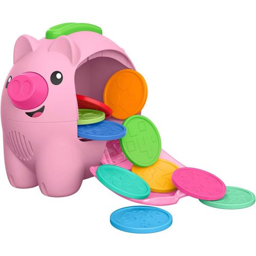  Fisher-Price Laugh & Learn Count & Rumble Piggy Bank