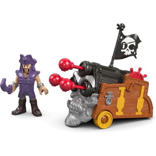  Fisher-Price Imaginext Davey Jones & Triple Cannon