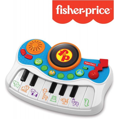  Fisher-Price ? Musical Kids Studio Electronic Piano, Musical Instrument, Educational Toy, Interactive Music Toy, Toddlers, Ages 3+