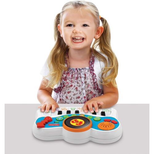  Fisher-Price ? Musical Kids Studio Electronic Piano, Musical Instrument, Educational Toy, Interactive Music Toy, Toddlers, Ages 3+