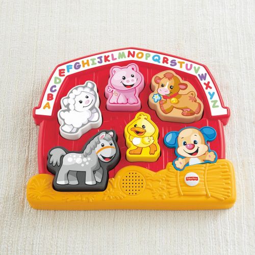  Fisher-Price Laugh & Learn Farm Animal Puzzle