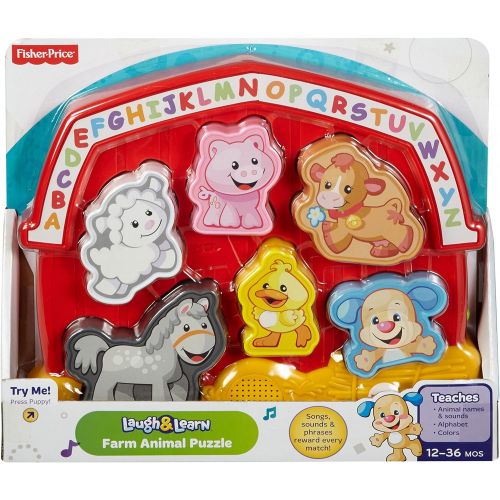  Fisher-Price Laugh & Learn Farm Animal Puzzle