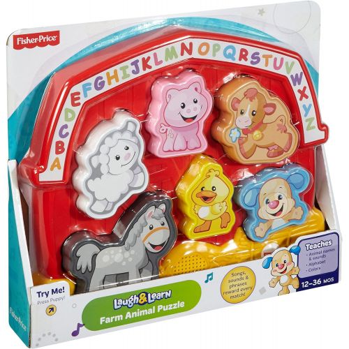  Fisher-Price Laugh & Learn Farm Animal Puzzle