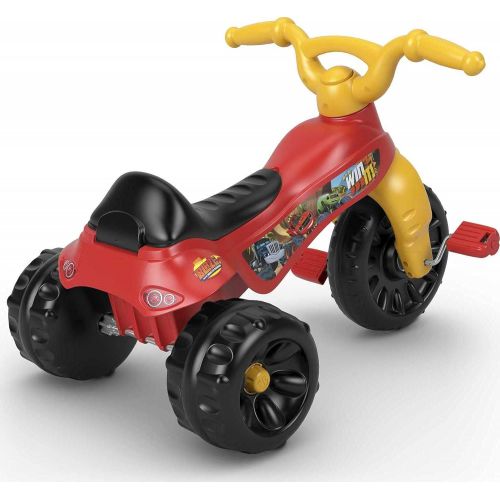  Fisher-Price Nickelodeon Blaze and The Monster Machines Tough Trike, Sturdy Ride-on Tricycle for Toddlers and Preschool Kids Ages 2-5 Years [Amazon Exclusive]