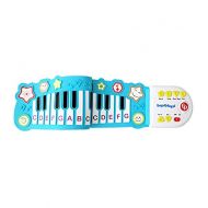 Fisher-Price BendyBand Roll-Up Piano, 32-Key Electric Piano Keyboard for Kids, 5 Children Songs and Follow-Me Mode, Musical Toys for Toddlers Ages 3+