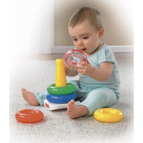  Fisher-Price Rock-a-Stack and Babys 1st Blocks Bundle