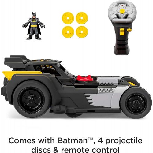  Fisher-Price Imaginext DC Super Friends Transforming Batmobile R/c