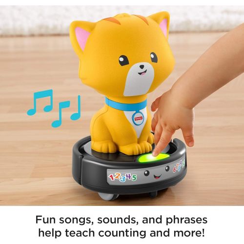  Fisher-Price Laugh & Learn Crawl-After Cat On a Vac