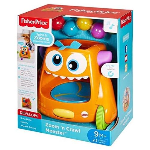  Fisher-Price Zoom n Crawl Monster