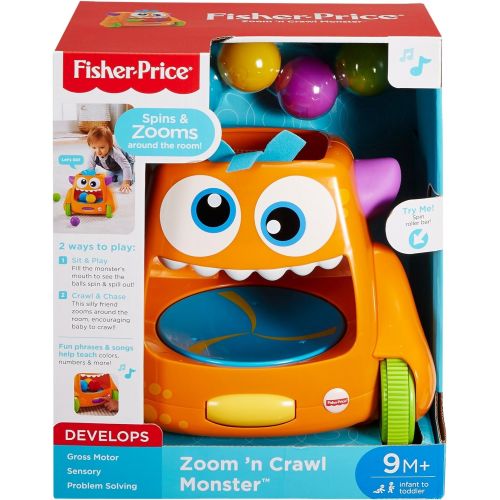  Fisher-Price Zoom n Crawl Monster