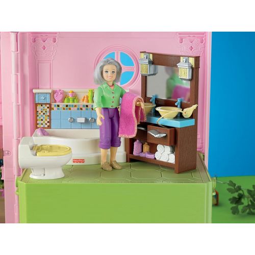  Fisher-Price Loving Family Bathroom Playset