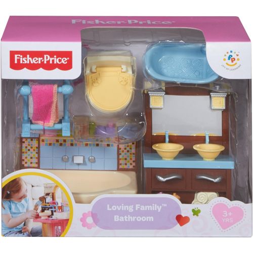  Fisher-Price Loving Family Bathroom Playset