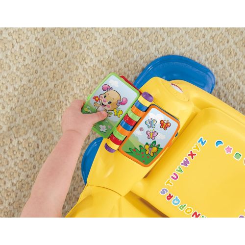  ?Fisher-Price Laugh & Learn Smart Stages Chair - UK English Edition, Interactive Musical Toddler Toy