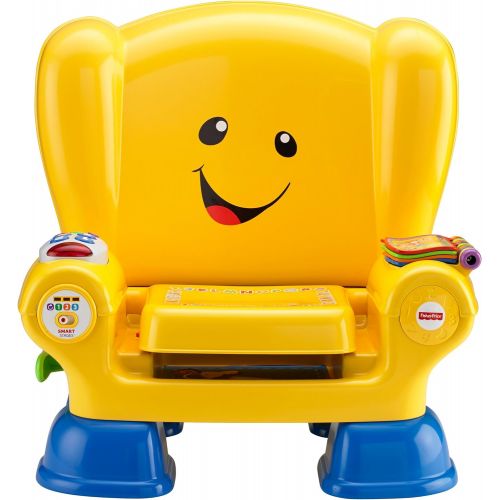  ?Fisher-Price Laugh & Learn Smart Stages Chair - UK English Edition, Interactive Musical Toddler Toy