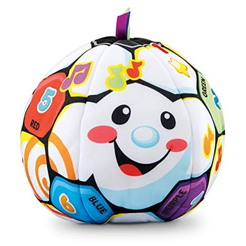  Fisher-Price Laugh & Learn Singin Soccer Ball, Multicolor