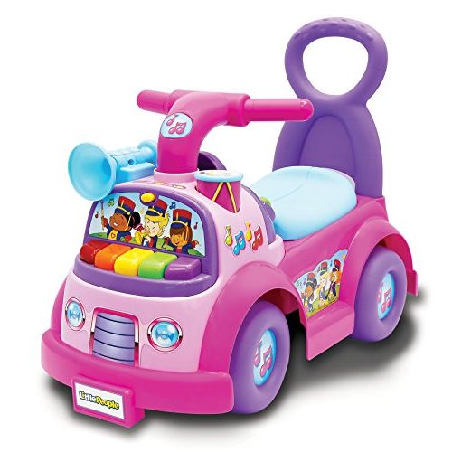  Fisher-Price Little People Music Parade Ride On, Pink