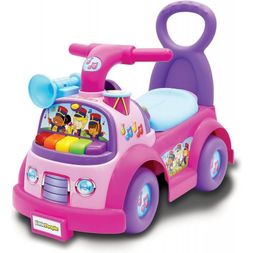  Fisher-Price Little People Music Parade Ride On, Pink