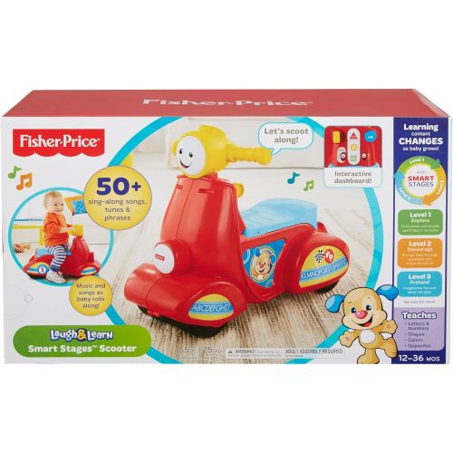  Fisher-Price Laugh & Learn Smart Stages Scooter