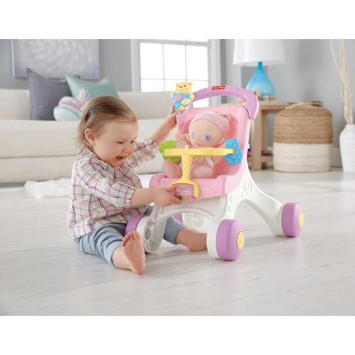  Fisher-Price Brilliant Basics Stroll-Along Walker, Standard Packaging