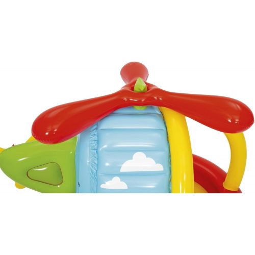  Fisher-Price Helicopter Inflatable Ball Pit, 61 x 40 x 36