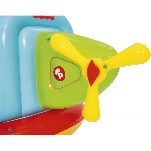  Fisher-Price Helicopter Inflatable Ball Pit, 61 x 40 x 36